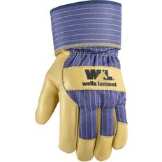 ActionHeat 7V Rugged Leather Heated Work Gloves, Yellow