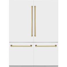 Freestanding Refrigerators ZLINE RBIVZ-WM-60-G White, Gold