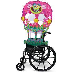 Costumes Disguise Trolls Wheelchair Cover Adaptive Costume Green/Pink/Yellow