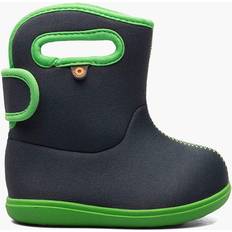 Bogs Baby II Solid Toddler Rain Navy/Green Toddler Toddler