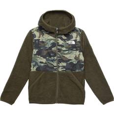 The North Face Boy's Forrest Fleece Full-Zip Hooded Jacket - New Taupe Green Never Stop Camo Print