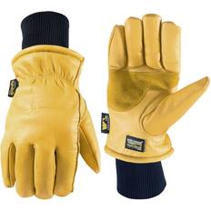 Women - Yellow Gloves & Mittens Wells Lamont Hyrdahyde Cow Gloves Saddle