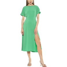 Lana Midi Dress - Grass Green