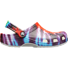 Multicolored Outdoor Slippers Crocs Classic Tie-Dye Graphic - Multi