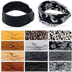 Lotus78 Non Slip Hairbands Personality Icon 12-pack