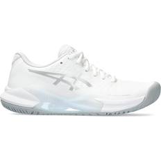 Asics Women Racket Sport Shoes Asics GEL-Challenger Women's Tennis Shoes White/Pure Silver