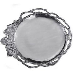 Arthur Court Designs Aluminum Grape Open Serving Tray