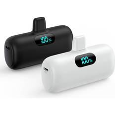 Batteries & Chargers Mini Portable Charger 2-pack