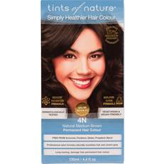 Nourishing Permanent Hair Dyes Tints of Nature Permanent Hair Colour 4N Natural Medium Brown 4.4fl oz
