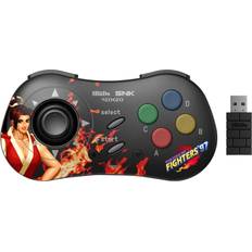 8Bitdo Game Controllers 8Bitdo NEOGEO Wireless Controller for Windows, Android, and NEOGEO mini with Classic Click-Style Joystick Officially Licensed by SNK Mai Shiranui Edition