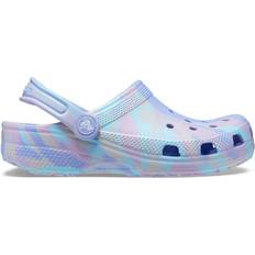 Crocs Kid's Classic Marbled Clog - Moon Jelly/Multi