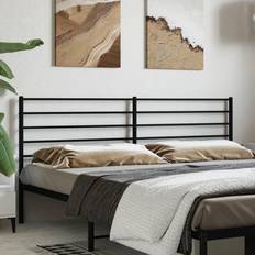 vidaXL black, 200 Bed Base Headboard