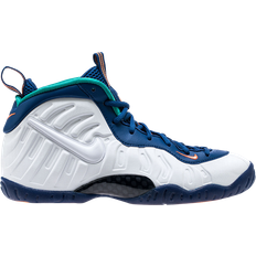 Nike Little Posite GS - Gym Blue/White Cone/Neptune Green