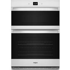 Wall oven microwave combo Whirlpool 27 Electric Oven & Microwave Combo Convection Air Fry White