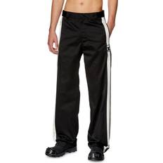 Diesel Cotton Pants Diesel Black P-Beck Trousers IT