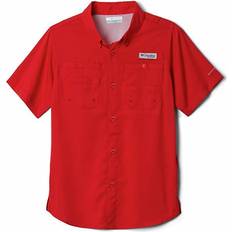Columbia Boy's PFG Tamiami Short Sleeve Shirt - Red Spark (1675321)