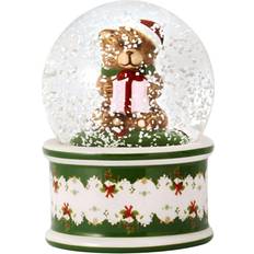 Villeroy & Boch Christmas Toys Snow Globe Bear Multicoloured Pyntefigur 12cm