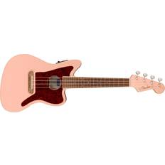 Fender Ukuleler Fender Fullerton Jazzmaster Ukulele Shell Pink