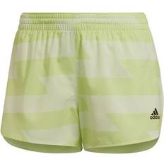 Adidas Run Fast Running Split Shorts Women - Almost Lime/Pulse Lime