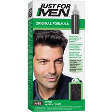 Keratin Haarfarben & Farbbehandlungen Just For Men Hair Colour H-55 Real Black