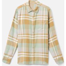 Gold - Men Shirts Hurley Men's Portland Organic Flannel Shirt in Golden Doodle, Golden Doodle