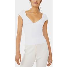 White Bodysuits Free People Duo Corset Cami Ivory