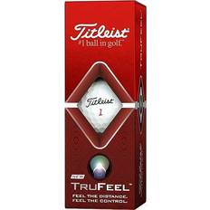 Spin-/Kontrollball Golfbälle Titleist TruFeel Golf Balls White - 3 Ball