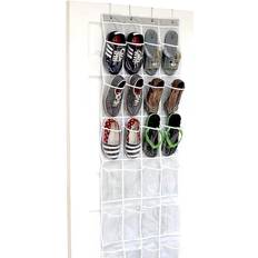 Black Shoe Racks Simple Houseware Crystal Clear Over Shoe Rack 19x64"