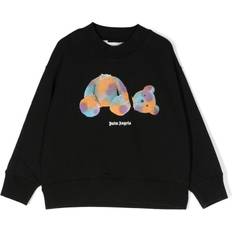 Palm Angels Teddy Bear Print Crew Neck Jumper - Black