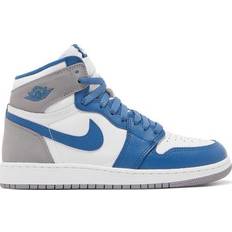 Children's Shoes Nike Air Jordan 1 High OG GS - True Blue/Cement Grey/White