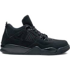 Jordan 4 black cat Nike Air Jordan 4 Retro Black Cat PS - Black/Black/Light Graphite