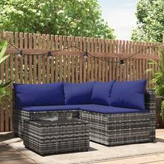 Outdoor Lounge Sets vidaXL Patio Corner Sofa with Cushions