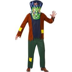 Bristol Novelty Unisex Big Head Frankenstein Costume