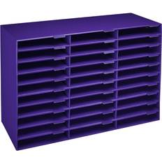 AdirOffice 30-Compartment Office File Sorter Literature