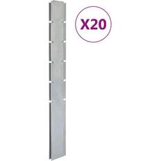 vidaXL Garden Fence Posts 20