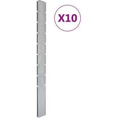 vidaXL Garden Fence Posts 10 220