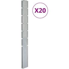 vidaXL Garden Fence Posts 20