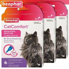 Beaphar Katzen Haustiere Beaphar 3 cat comfort wohlfühl pheromone spot-on