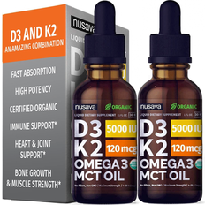 Codeage Liquid Vitamin E Supplement - MCT Oil - USDA Organic Vitamins