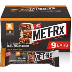 Met rx bars MET-Rx Big 100 Colossal Protein Bars, Vanilla Caramel Churro