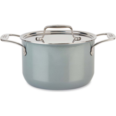 All-Clad Fusiontec 7-Quart Natural Ceramic Stock Pot Platinum