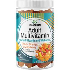 Swanson Mixed Fruit Multivitamin Adult Gummies Daily