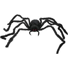 Accessories Northlight Black Spider with LED Flashing Eyes Halloween Decoration