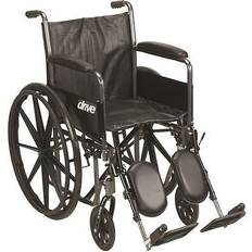 Wheel Chairs Drive Medical SSP216DFA-ELR Silver Sport 2 Wheelchair