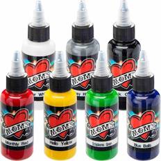 World Famous Tattoo Ink - Skin Tone Color Tattoo Kit - Professional Tattoo  Ink in Color Assortment, Includes White Tattoo Ink - Skin-Safe Permanent