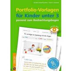 Portfolio-Vorlagen für Kinder unter 3 passend zum Beobachtungsbogen