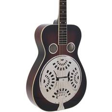 Resonator Guitars Recording King Professional Resonator Roundneck Guitar Mahogany RR-50-VS