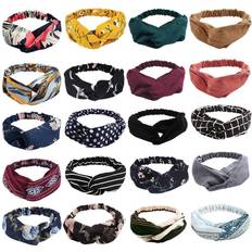 pack boho headbands for womenï¼œahoney knotted hair band elastic headband fa