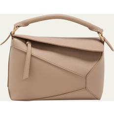 Shop LOEWE Mini Zig-Zag Puzzle Edge Leather Bag