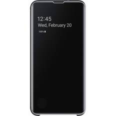Mobile Phone Accessories Samsung Galaxy S10e S-View Flip Case, Black EF-ZG970CBEGUS